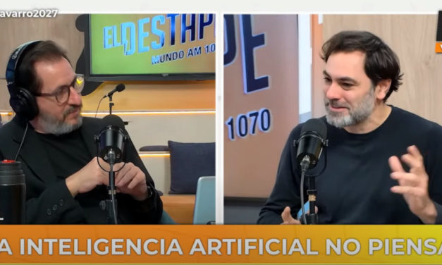 Entrevista con Ariel Pennisi presenta el libro la IA no piensa, el cerebro tampoco