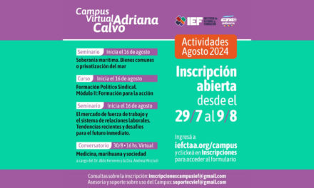 Ya abrieron las inscripciones a los nuevos cursos del Campus Virtual Adriana Calvo